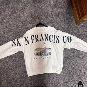 Oversized Abercrombie San Francisco Crewneck